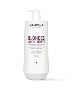 Шампунь для осветленных и мелированных волос Dualsenses Blondes Highlights Anti Yellow Shampoo Goldwell