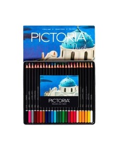Набор цветных карандашей Pictoria