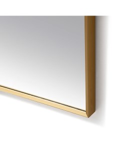 Зеркало бытовое в раме (латунь)1200*400мм. М-200 Алмаз-люкс