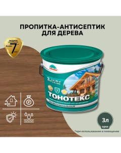Защитно декоративный состав Тонотекс орех 3 л Krona