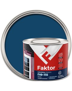 Эмаль ПФ 115 FAKTOR синяя 1 9 кг Ярославские краски