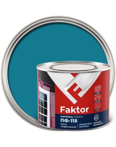 Эмаль ПФ 115 FAKTOR голубая 1 9 кг Ярославские краски