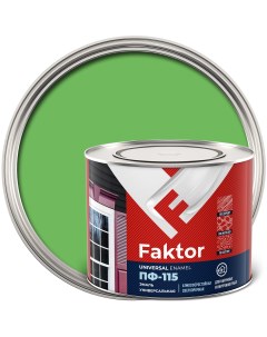 Эмаль ПФ 115 FAKTOR салатная 1 9 кг Ярославские краски