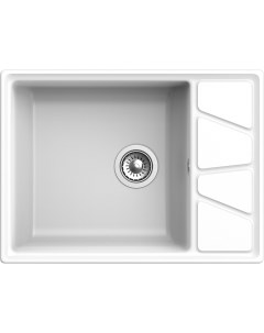 Мойка мрамор VERTEX GF-V-680L иней, 68х50 см Granfest