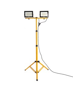 Прожектор светодиодный 2*30Вт 6400K IP65 на штативе LL-502 29567 Feron