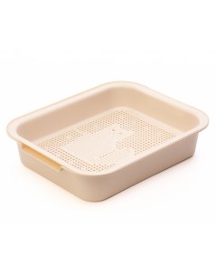Лоток для кошек (бежевый), арт. М7678 Альтернатива
