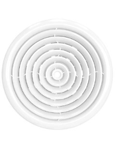 Вентилятор осевой канальный вытяжной с круглой решеткой с двигателем на ш/подшип D 125 FLOW 5 BB Эра