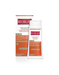 Шампунь для ослабленных волос против выпадения с кофеином и женьшенем Bioblas