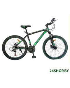 Велосипед горный R1 26 р 18 черно зеленый Nasaland