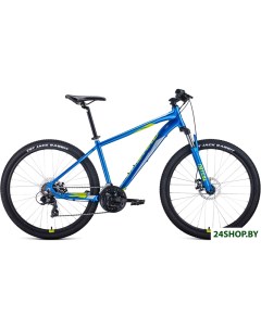 Велосипед Apache 27 5 2 0 disc р 21 2021 синий Forward