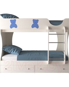 Двухъярусная кровать детская Артём-мебель