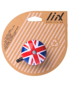 Звонок велосипедный Marce 1341 Британский флаг Liix