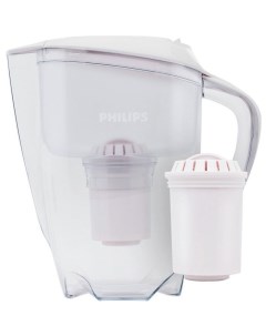 Фильтр кувшин для воды эл таймер 3 0 литра White Philips