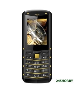 Мобильный телефон TM 520R черный золотистый Texet