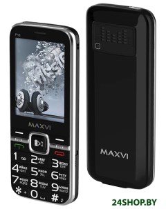 Мобильный телефон P18 черный Maxvi
