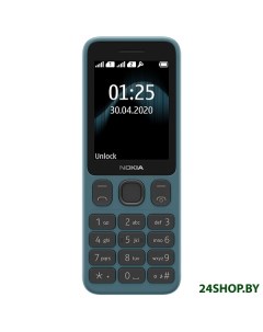 Мобильный телефон 125 Dual SIM синий Nokia