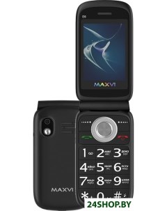Мобильный телефон E6 черный Maxvi