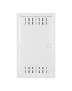 Щит встраиваемый MSF мультимед TS35 2x МП перф 118x270mm мет дверь белый RAL9016 603x358x94mm IP30 Elektro-plast