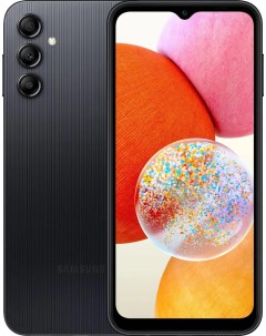 Смартфон Galaxy A14 SM A145F DSN 4GB 64GB черный Samsung