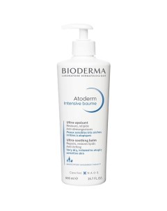 Бальзам для восстановления сухой и атопичной кожи лица и тела Atoderm Intensive 500 Bioderma