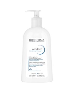 Успокаивающий гель для сухой раздраженной и атопичной кожи лица и тела Atoderm Intensive 500 Bioderma