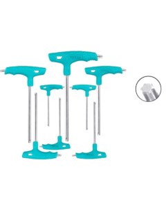 Набор ключей Torx T10-T50 Т-образных THHW80836 (8 шт) Total