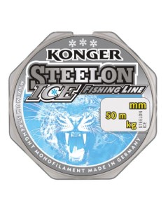 Леска STEELON ICE 50 м 0 16 мм Konger