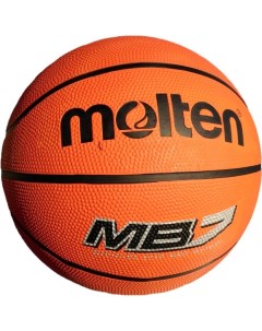 Мяч баскетбольный для тренировок резиновый MB7 размер 7 Molten