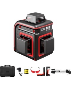 Лазерный нивелир Cube 3 360 Ultimate Edition А00568 с АКБ Ada instruments