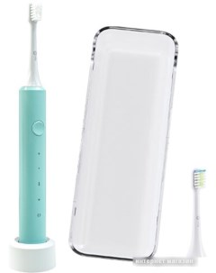 Электрическая зубная щетка Sonic Electric Toothbrush T03S футляр 2 насадки зеленый Infly