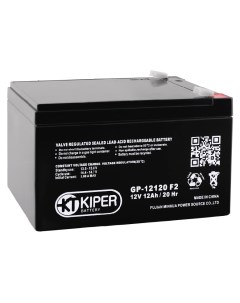 Аккумулятор для ИБП GP 12120 F2 12В 12 А ч Kiper