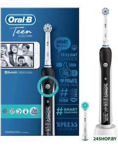 Электрическая зубная щетка Smart 4 4000N Teen D601 523 3 черный Oral-b