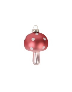 Игрушка елочная Fairy Mushroom 6 10см стекло арт MUKG0407 13 No brand