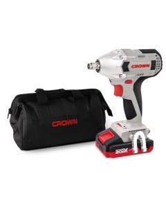Гайковерт акк. CT22015HX-2 TB (20В,уд.,300Нм,2 акк./з.у.) Crown