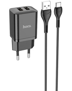Сетевое зарядное N25 Maker Type C черный Hoco