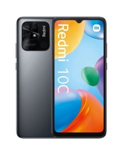 Смартфон REDMI 10C 4GB 128GB Graphite Gray EU 220333QNY Xiaomi