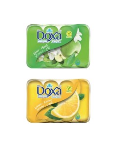 Мыло туалетное BEAUTY SOAP Лимон Яблоко 480 Doxa