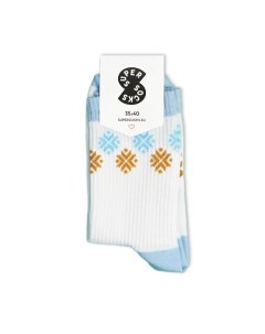Носки Снежинки Super socks
