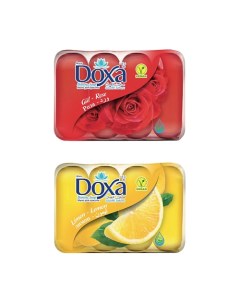 Мыло туалетное BEAUTY SOAP Лимон Роза 480 Doxa