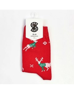 Носки Олени в свитерах Super socks