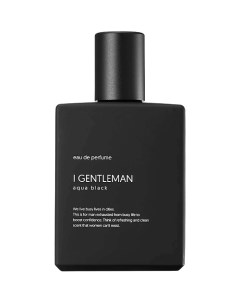 Eau De Perfume Aqua Black 50 I gentleman