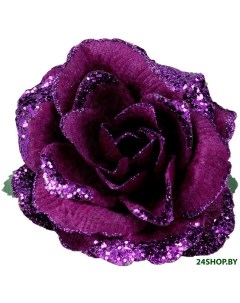Елочная игрушка Фиолетовая роза 16178 Gisela graham