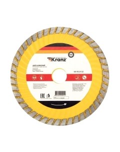 Отрезной диск алмазный Kranz