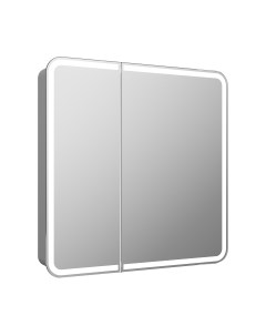 Шкаф с зеркалом для ванной Континент