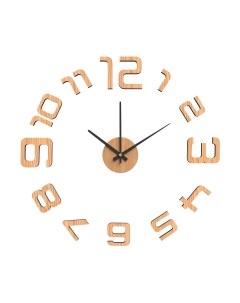 Часы наклейка на стену Kleber