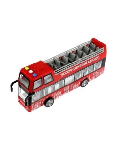 Автобус игрушечный Технопарк