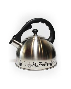 Чайник из нержавеющей стали со свистком арт КС 1 Polly
