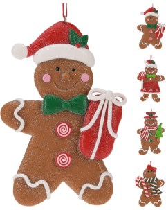 Украшение ёлочное Gingerbread 8х12см поливинил арт CAA729390 Koopman