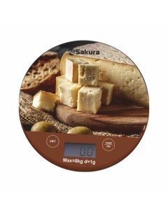 Весы кухонные SA 6076CH сыр Сакура