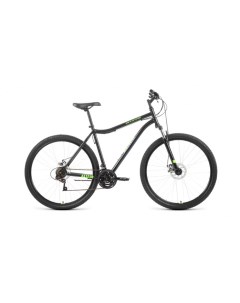Велосипед Altair MTB HT 29 2 0 D 2022 RBK22AL29158 17 черный ярко зеленый Forward